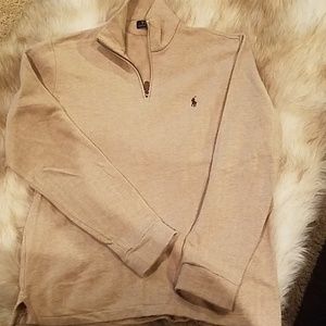 Ralph Lauren quarter zip sweater.